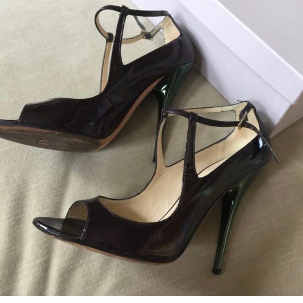 Jimmy Choo Eliza Patent Leather Sandal